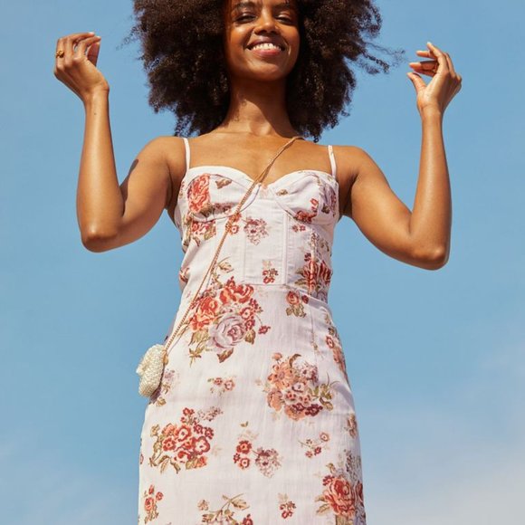 NWT H&M x Brock Collection Bustier Dress - Picture 6 of 7